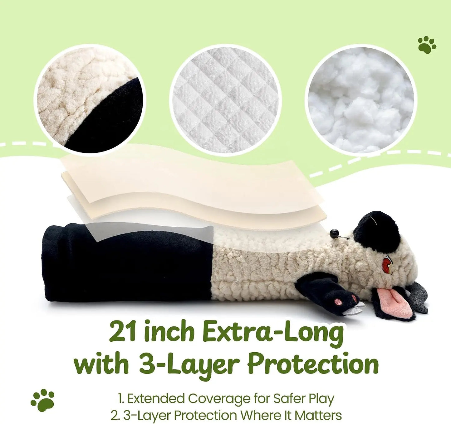 Interactive Cat Wrestling Toy with Catnip