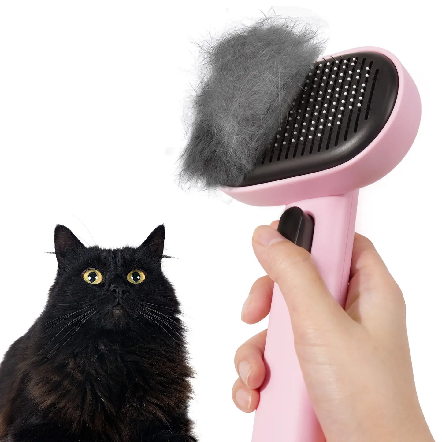 Deshedding & Massage Brush for Cats & Dogs