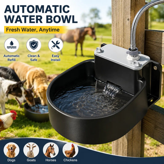 Farmparadise Automatic Self-Filling Water Bowl for Dog