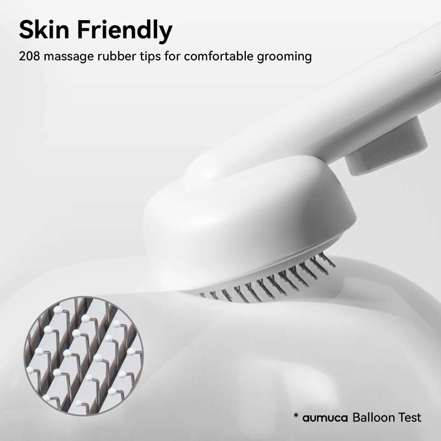 Deshedding & Massage Brush for Cats & Dogs