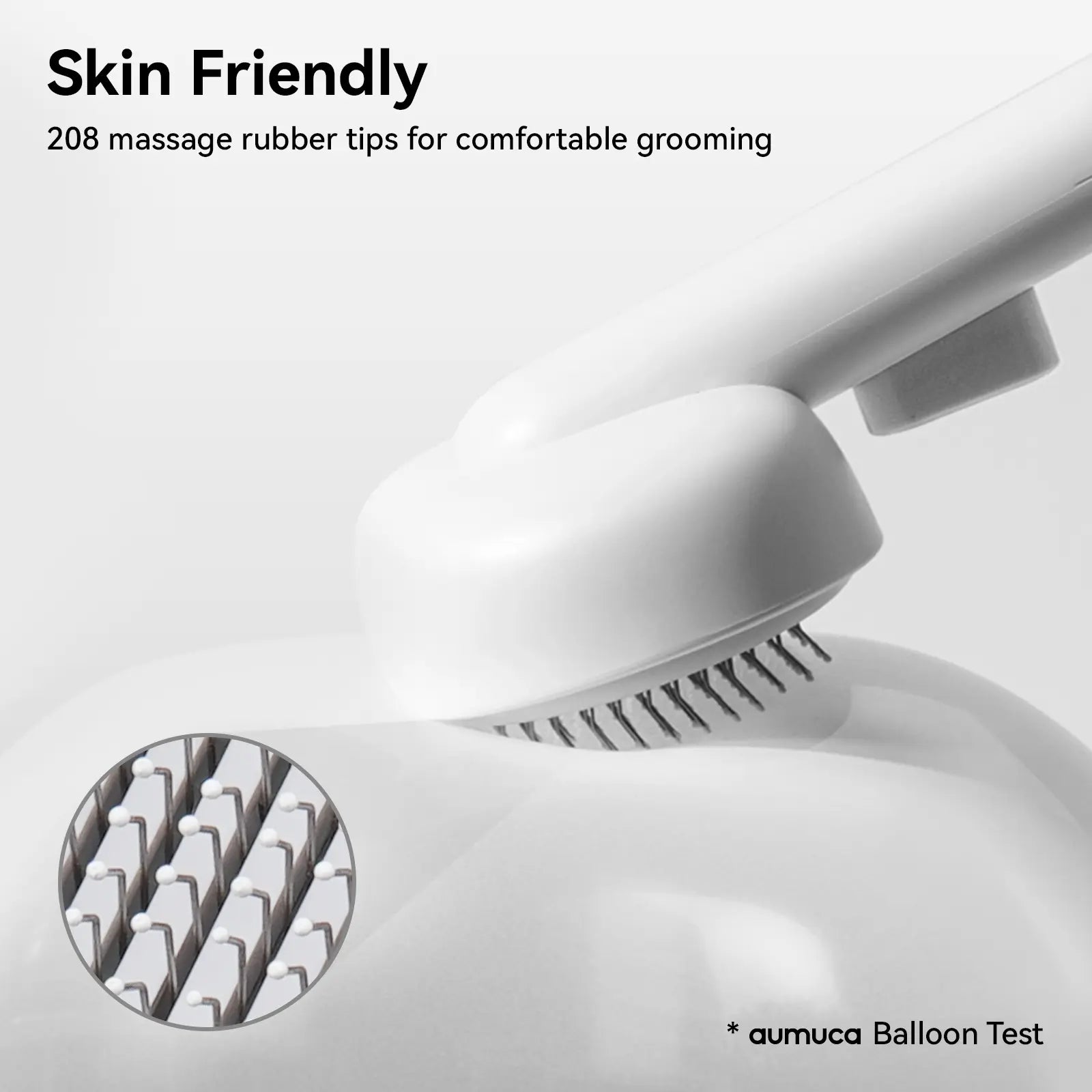 Deshedding & Massage Brush for Cats & Dogs