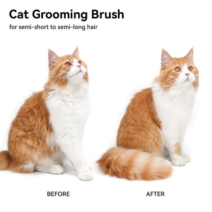 Deshedding & Massage Brush for Cats & Dogs