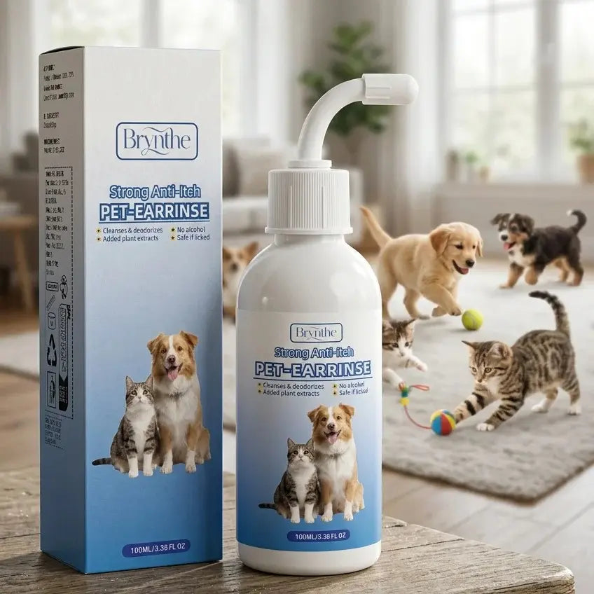 Gentle Ear Cleaner for Dogs & Cats