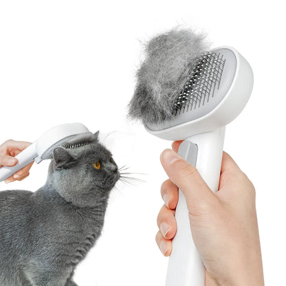 Deshedding & Massage Brush for Cats & Dogs