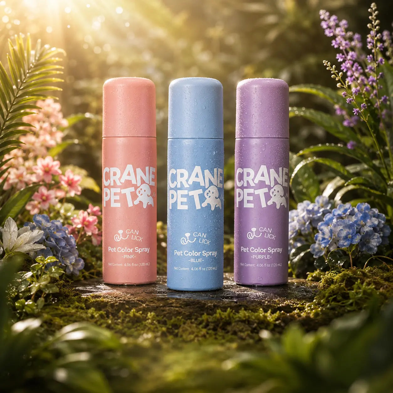 Washable Hair Color Spray for Dogs & Cats